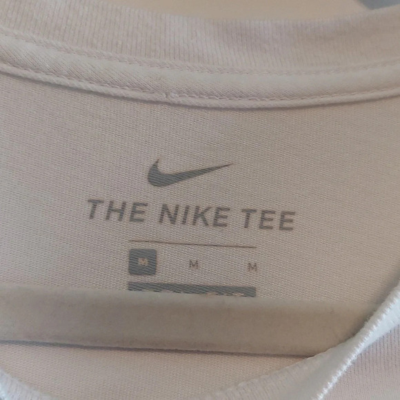 Nike Dri-Fit Logo spellout casual T-shirt Unisex M Athleisure Streetwear Casual - Picture 4 of 5